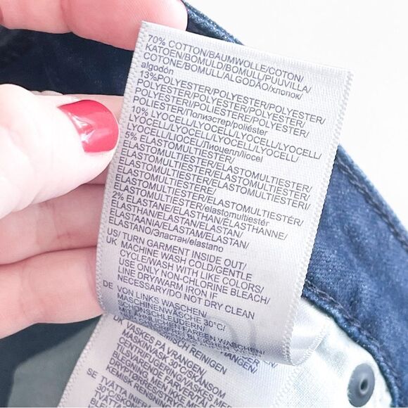 NYDJ Ami Skinny-Fit Jeans Dark Wash Women's 4 Lift Tuck - Picture 6 of 10